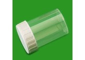 60ml Sammeltopf mit Schraubverschluss - weiß