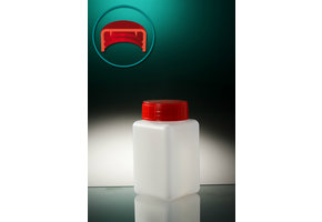 Pot HDPE Vierkant met schroefdop 150ml