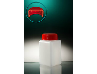 Pot HDPE Vierkant met schroefdop 150ml