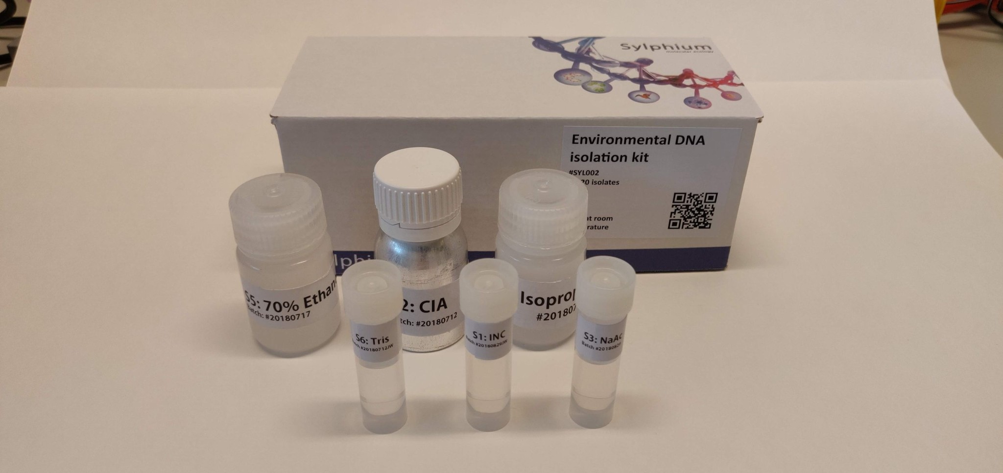 eDNA Isolatiekit - Met of Zonder Interne Positieve Controle