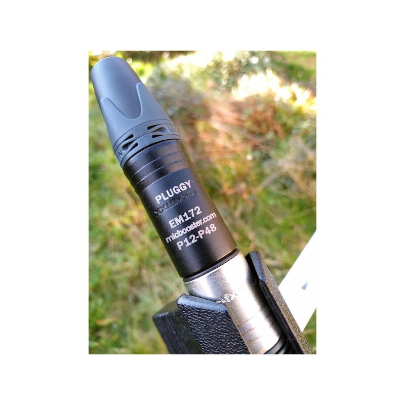 Pluggy XLR EM272 Microphone with Microphone Holder