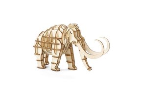 Kikkerland Wooden 3D Puzzle Mammoth