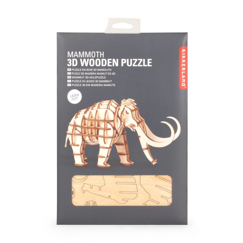 3D Holzpuzzle Mammut