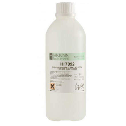 HI7092L Bewaar- en ORP-testoplossing, oxiderend (fles 500 ml)