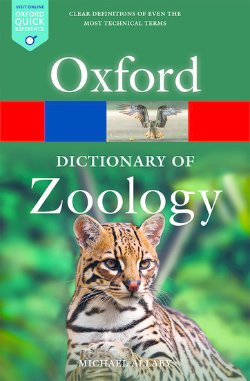 Oxford Dictionairy of Zoology