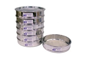 Wildco Sieves, Stack of 6, including lid and pan