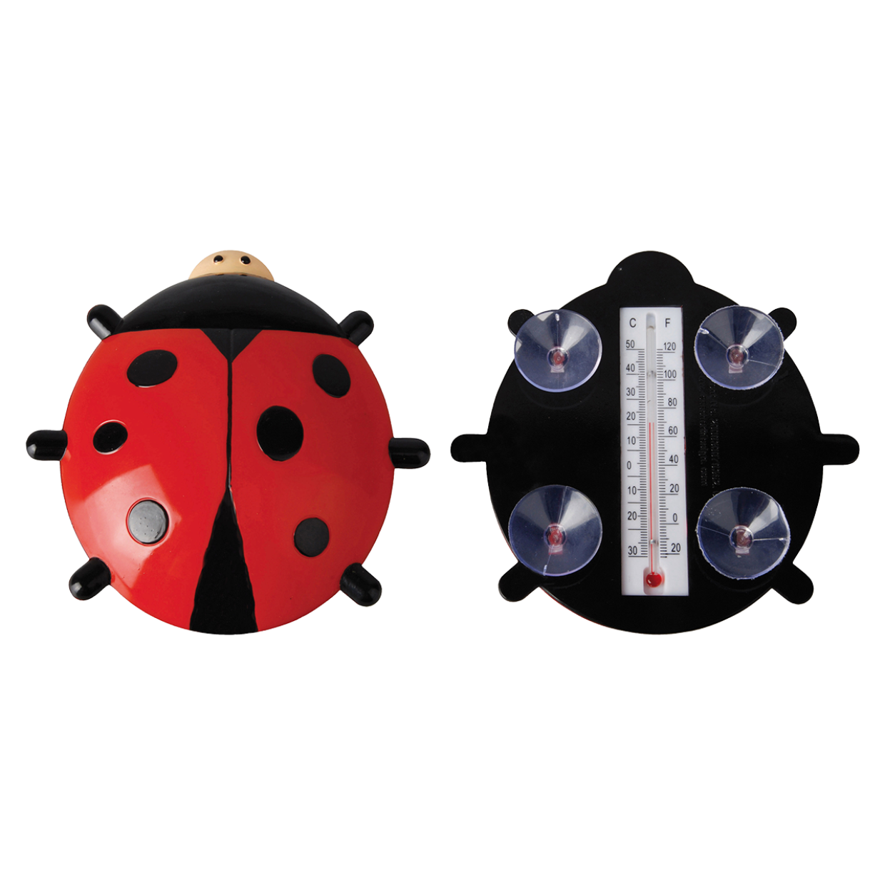 Lieveheersbeestje Raamthermometer