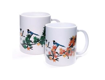 Kikkerland Morph mug Maple leaves