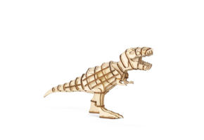 Kikkerland T-Rex 3D Wooden Puzzle