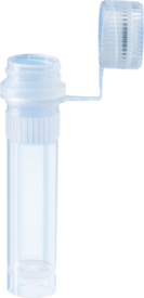Microbuis 2ml met bevestigde schroefdop (500 stuks)
