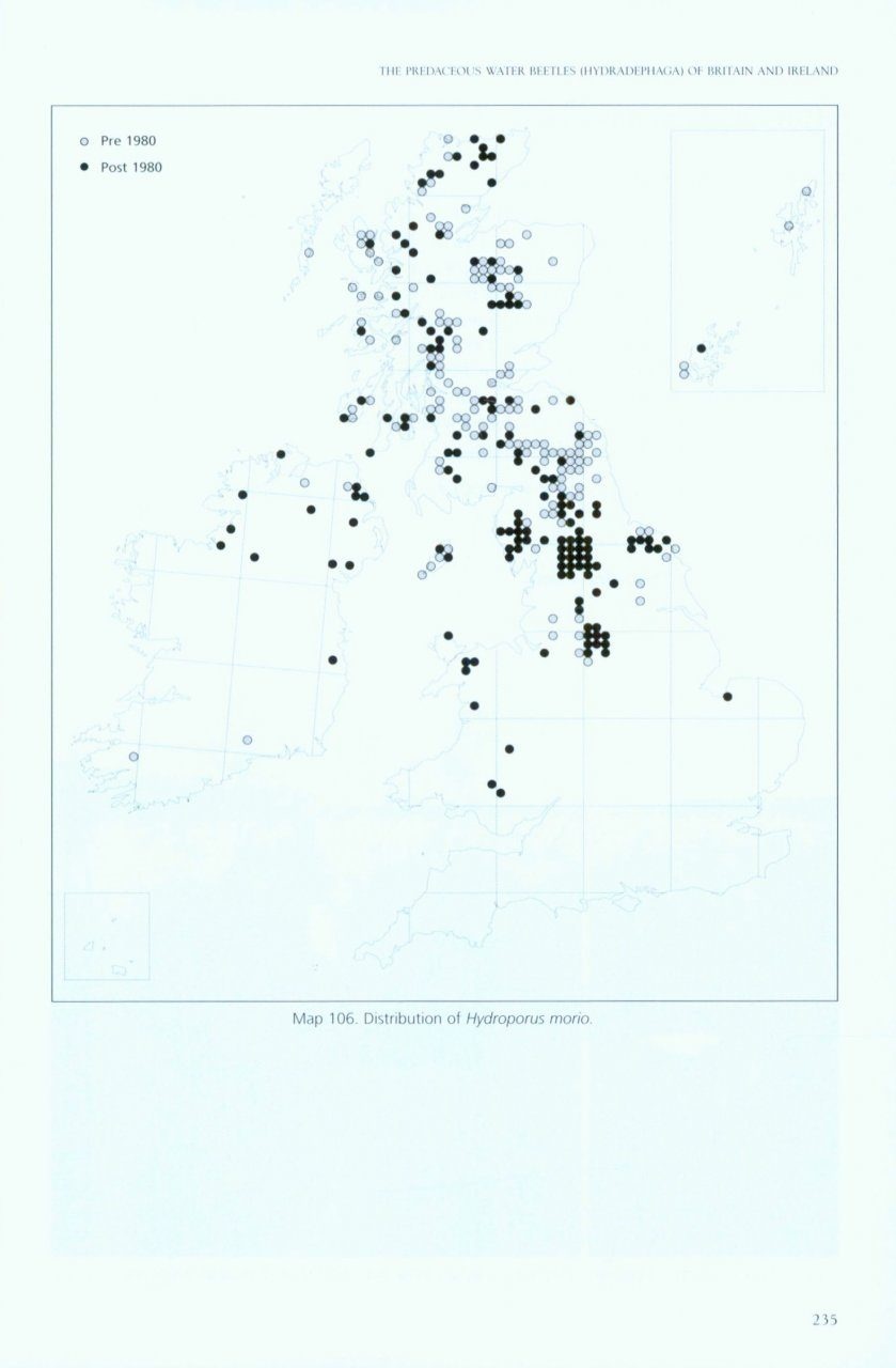 Atlas of the Predaceous Water Beetles (Hydradephaga) of Britain and Ireland