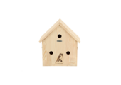Sparrow silhouette nesting box