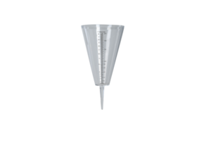 Plastic rain gauge