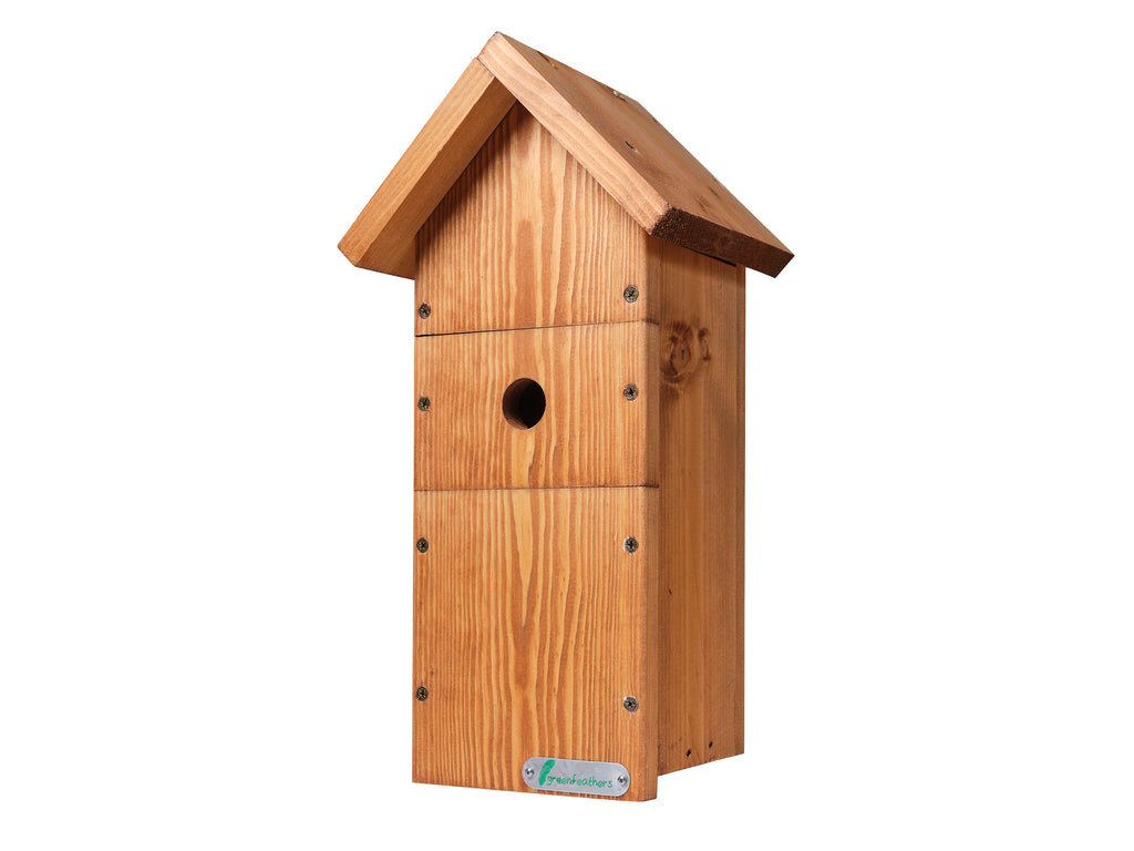 Handgemaakte Houten Vogelkast Large