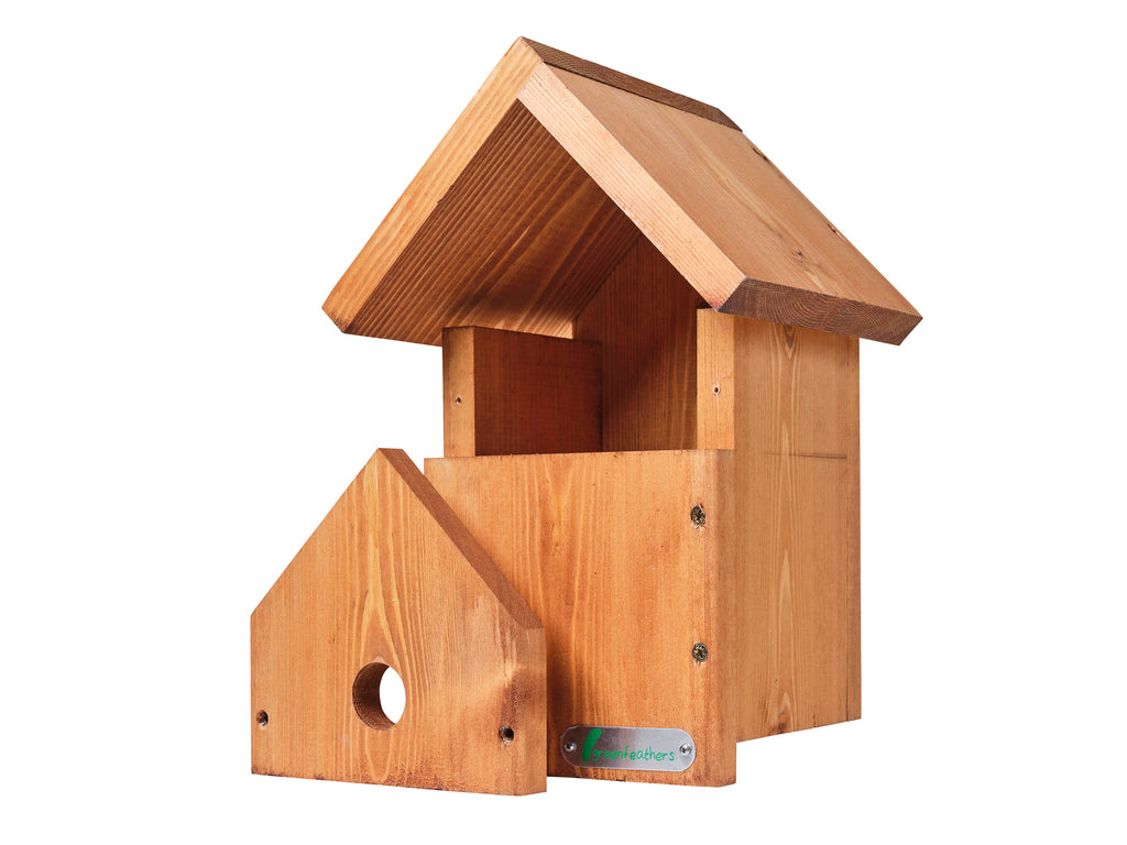 Handgemaakte Houten Vogelkast
