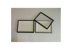 Black display box 30x40cm