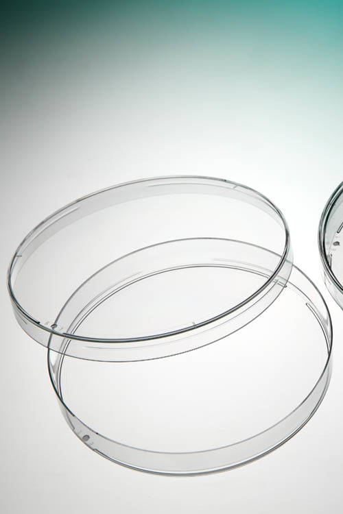 Petri dish 90mm, with cams, sterile (delivered per roll of 33 pieces)