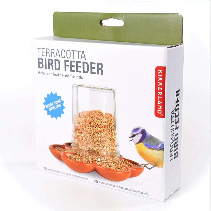 Terracotta Vogelvoederbakje