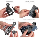 Smartoscope Vario-Adapter für Smartphones (Inkl. Optik-Arm K30)