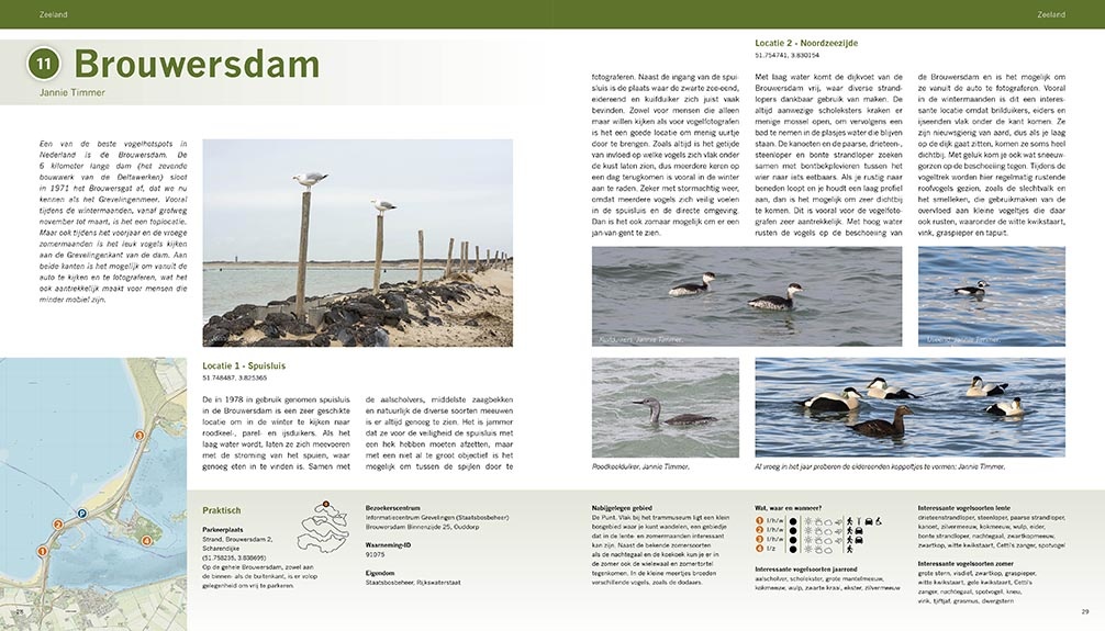 De Beste Vogelgebieden van Nederland - 600 locaties om vogels te kijken én te fotograferen