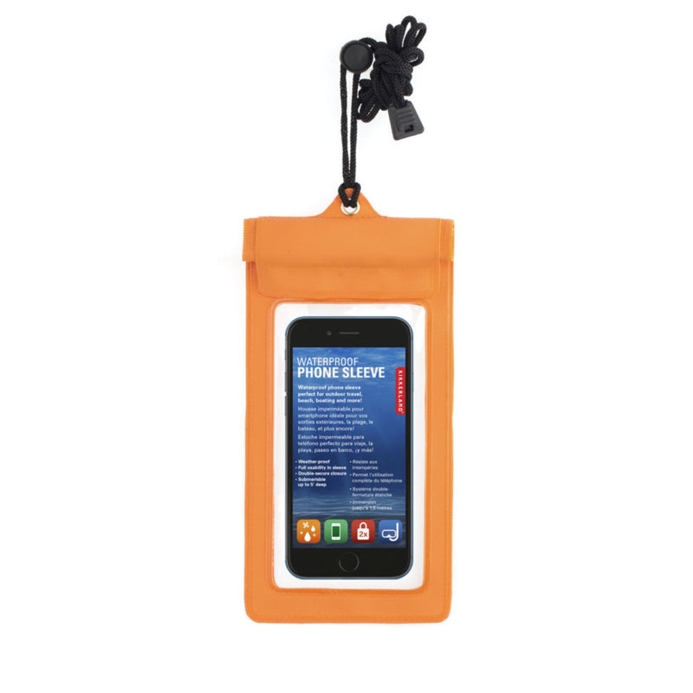 Kikkerland Waterproof Phone Sleeve 