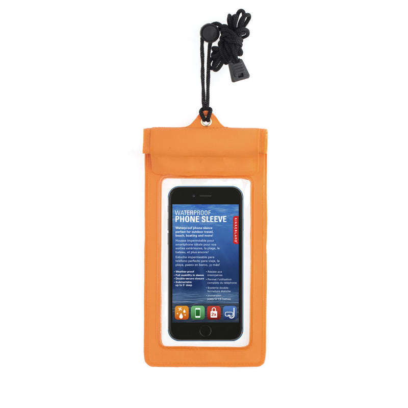 Kikkerland Waterproof Phone Sleeve