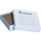 Sarstedt Lagerbox aus Pappe für 100 Rohre