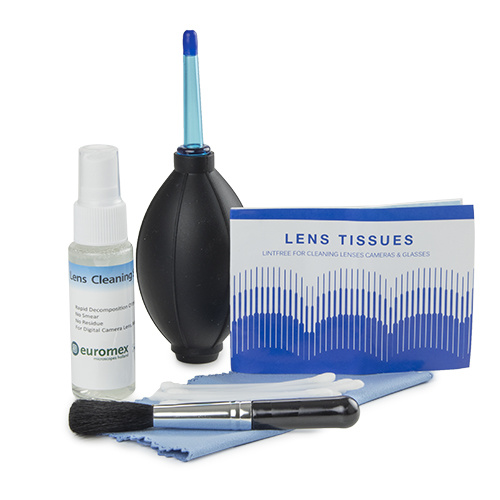 Cleaning kit for microscope