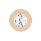 Loeppot voor insecten met houten deksel