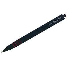 Space-Tec Space Pen, Zwart Rubber Gecoat