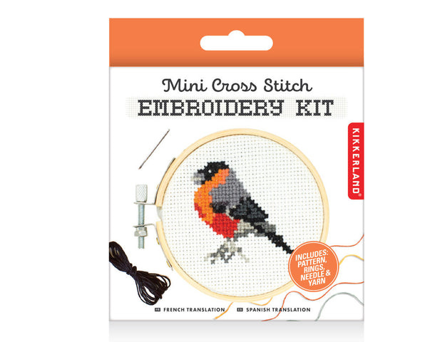 Mini-Kreuzstich-Stickset - 5 Varianten