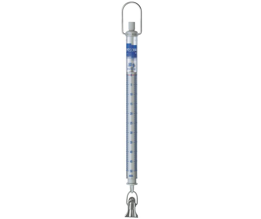 Federwaage LightLine 50 Gramm, mit Klammer