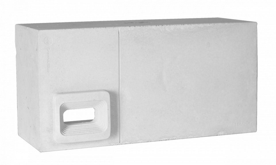 Swift Block Integrated Gierzwaluwkast - Wit