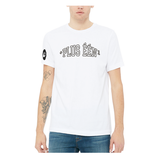 T-shirt Plus één - wit