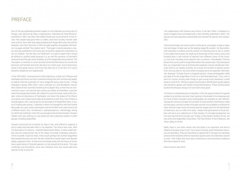 The Damselflies and Dragonflies of Iran - Odonata Persica