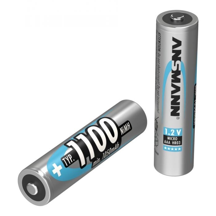 Manhattan korting lucht Oplaadbare AAA batterijen 1100 mAh 2-pack - Veldshop.nl
