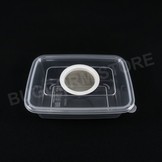 Bugdorm BD5004 Insektenaufzuchtbox mit Drahtgitteröffnung (380ml) (6er Pack)