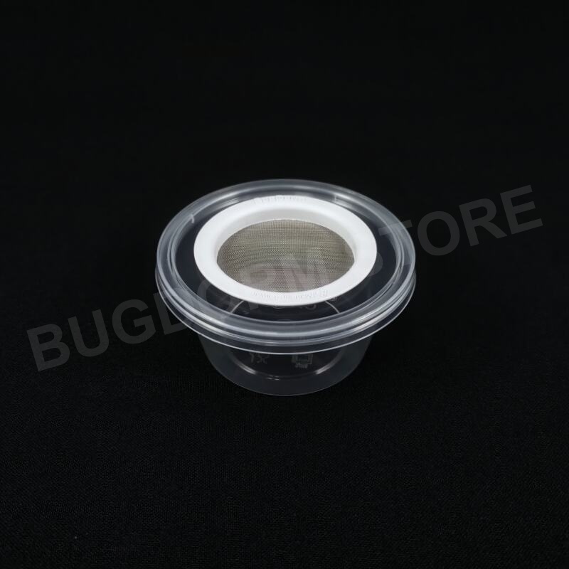 Bugdorm BD5005 Insektenaufzuchtbox mit Drahtgitteröffnung (90ml) (12er Pack)