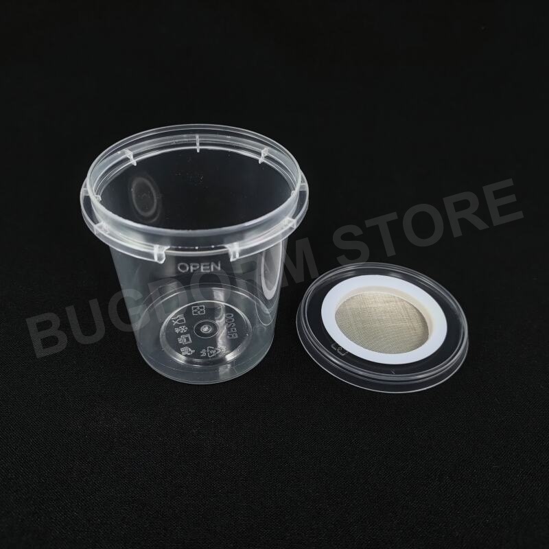 BD5006 Insectenkweekbox met gaasdeksel (200ml) (pak van 6)