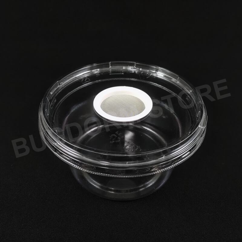 Bugdorm BD5007 Insektenaufzuchtbox mit Drahtgitteröffnung (720ml) (6er Pack)