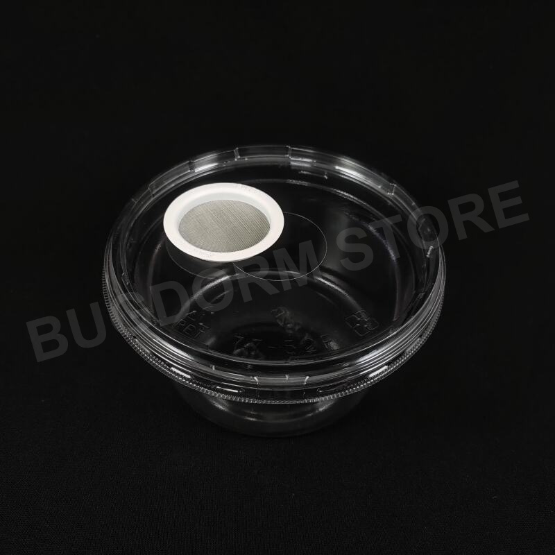 BD5007 Insectenkweekbox met gaasdeksel (720ml) (pak van 6)