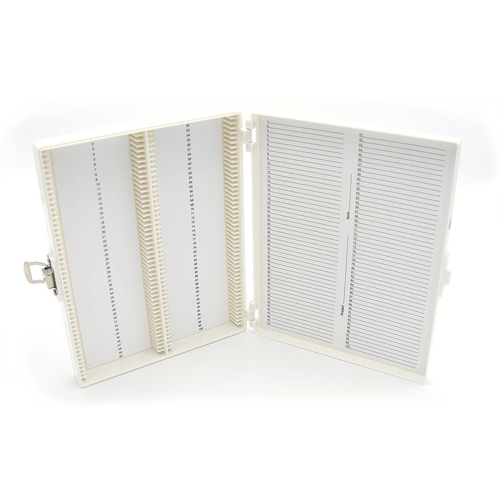 Microscope Slide Box, 100place 76x26mm