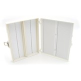 Microscope Slide Box, 100-place 76x26mm