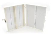 Microscope Slide Box, 100-place 76x26mm
