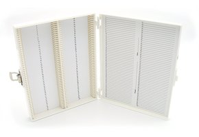 Objektträgernbox für 100 Objektträgern 76x26mm