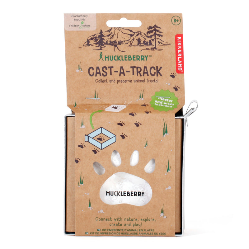 Kit pootafdruk van gips