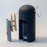 Schwegler Vleermuiskast 1FD met drievoudige voorwand