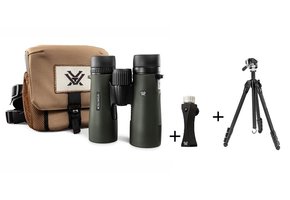 Vortex Fernglas + Stativ + Stativadapter