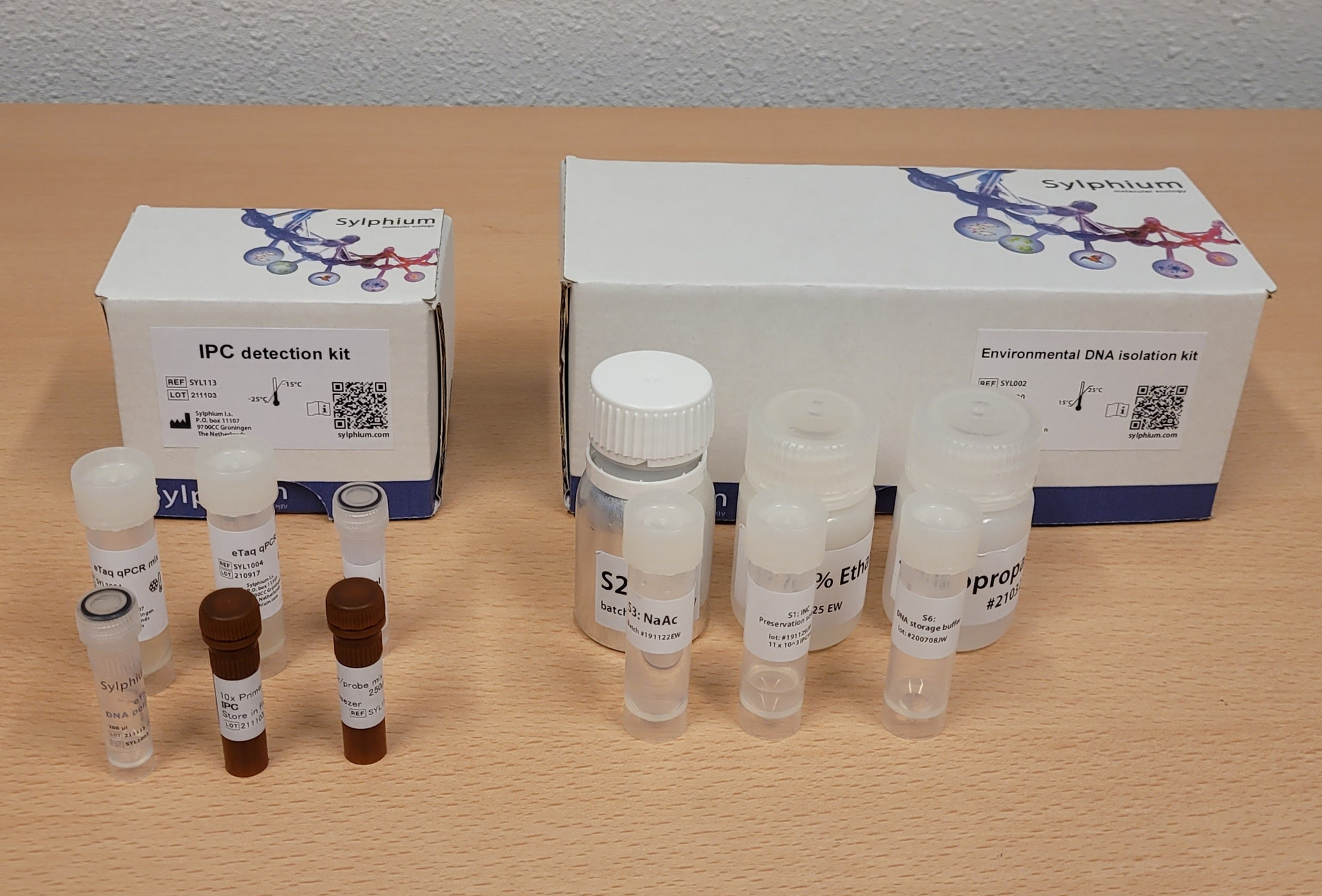 eDNA Isolatiekit - Met of Zonder Interne Positieve Controle