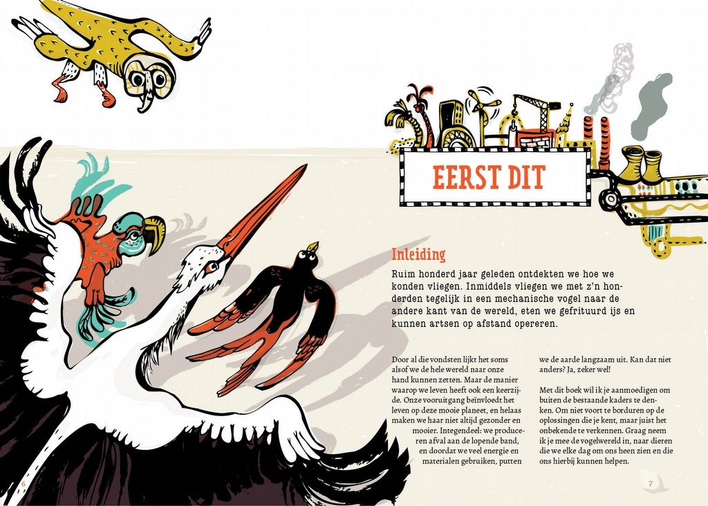 De bionische vogel - Vogels als inspiratiebron voor creatieve en duurzame oplossingen